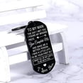 thumbnail image 5 of Janrevotw Valentines Day For Him Keychain, Birthday Gifts For Boyfriend, Anniversary Gifts, Keychain For Men Him Husband., 5 of 5