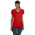 thumbnail image 2 of Fruit Lds VNeck T True Red, 2 of 5