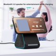 thumbnail image 3 of Mini Altavoz Bluetooth 5.0 con Soporte de Carga Multifunción para Teléfono, Altavoz Inalámbrico Portátil para Escritorio, Diseño Elegante., 3 of 8