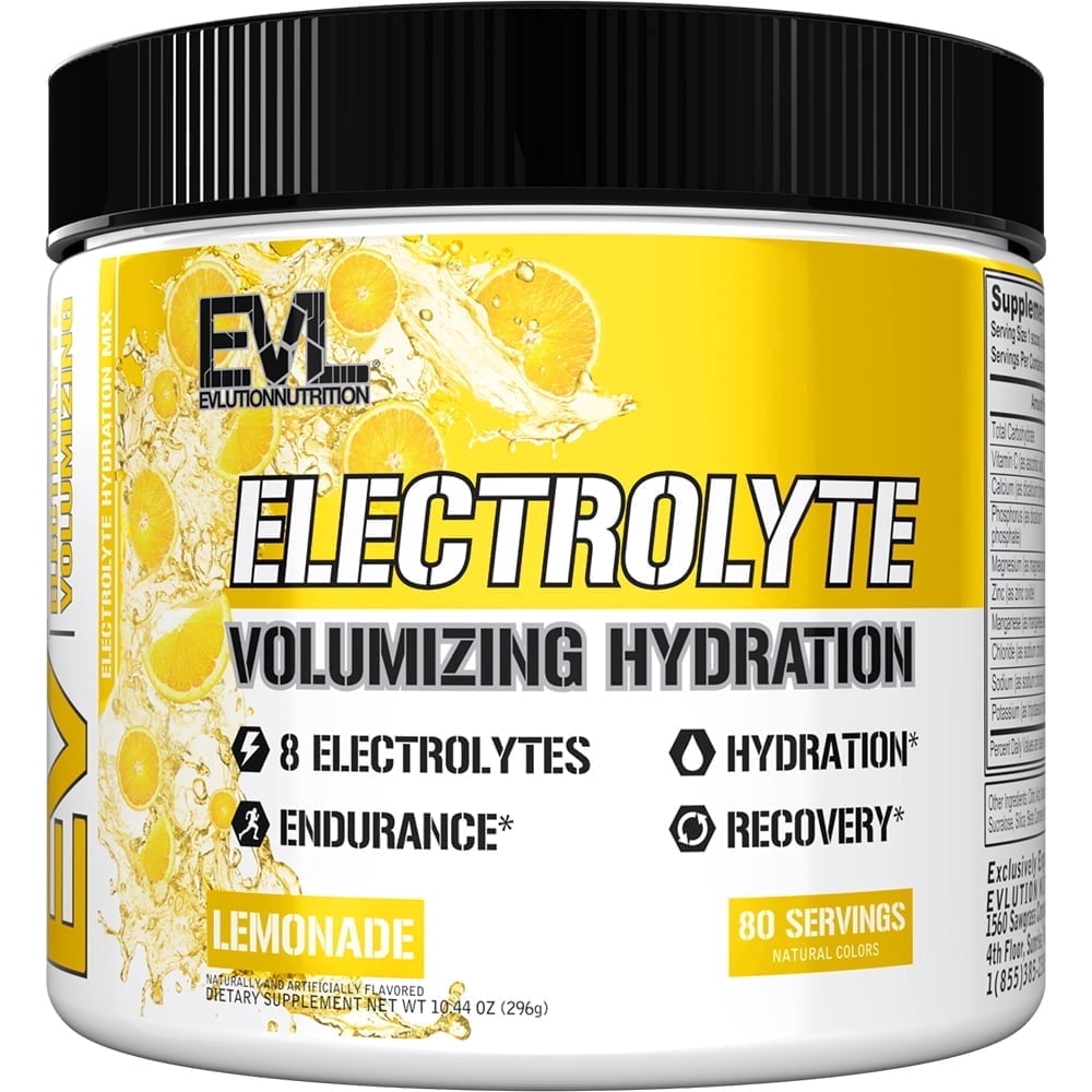 Ultimate Electrolytes Powder Hydration Drink - Quick Replenishing Hydration Powder Electrolyte Drink Mix with 8 Key Electrolytes and Antioxidants - Vegan Gluten Free Keto Friendly Blend (Lemonade)