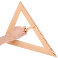thumbnail image 3 of Shisuyan Règle Outil Pédagogique Règle Réutilisable Règle de Mesure en Bois Règle de Mesure en Bois Aide Pédagogique Outil de Mesure pour l'Enseignement, 3 of 9