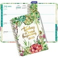 thumbnail image 1 of 2023 Day Planner with Flexible Cover A5 Weekly and Monthly Planner January December Twin-Wire Binding Diary Notebook with Elastic Closure Inner Pocket, 1 of 9
