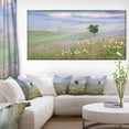 thumbnail image 1 of Foggy Summer Morning in Mountains - Large Landscape Canvas Art Print, 1 of 3