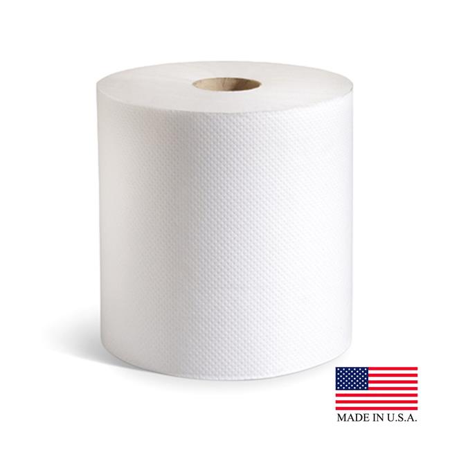 Soundview Paper P 706 B Pe 8 In X 600 Ft Hard Wound Roll Towel 44 White Walmart Com Walmart Com