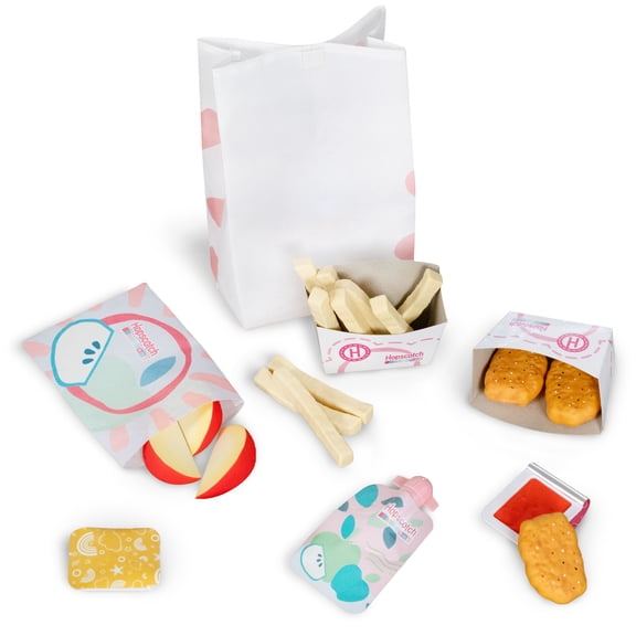 Hopscotch Lane Road Trip Snack Set, Play Food for Children Ages 3 and up