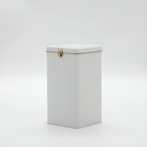 ACDANC Rectangular Metal Tin Box with Lid for Storage and organization