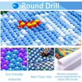 thumbnail image 4 of 30x40cm 5d Rond Diamond Painting Animaux Diy Broderie Diamant Bonhomme De Neige -- Kit Loisirs Cratifs Enfants Dcoration Chambre Bureau -- Tablea, 4 of 5