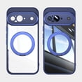 thumbnail image 6 of Case for Google Pixel 9 Case Ring Holder Kickstand Built-in Camera Lens Protector Anti-Scratch Shockproof Dustproof Protection Rugged Phone Case Cover for Google Pixel 9, Blue, 6 of 6