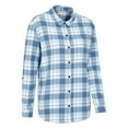 thumbnail image 3 of Mountain Warehouse Womens Balsam Brushed Flannel Longline Shirt, 3 of 4