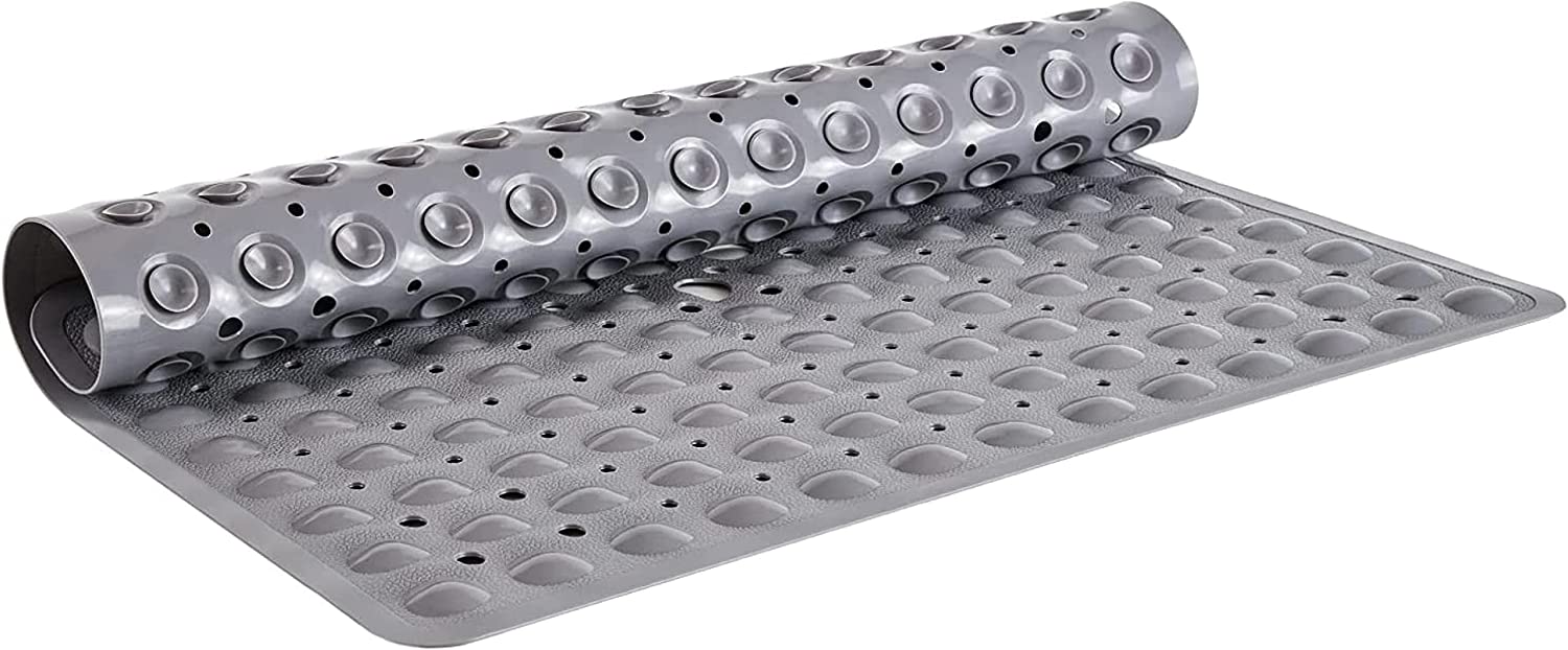 Tapis De Douche Antidérapant 53x53 Cm Thème Marin Enfants - Carré, Résistant Moisissure, Lavable En Machine