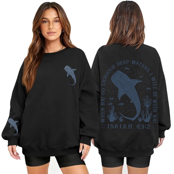 Kixjoy Hoodies for Women Fashion Button Long Sleeve Hoodies Casual Floral Print V Neck Sweatshirts Soft Loose Fit Winter Womens Hoodies Pullover, Navy XXL