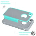 thumbnail image 2 of iPhone SE Case, iPhone 5S Case Cover, iPhone 5 5S SE 5SE Case Shock Absorbing Hybrid Defender Rugged Cover Skin Shell Hard Plastic Outer & Rubber Silicone Inner, 2 of 4