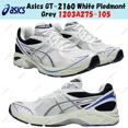 thumbnail image 1 of Asics GT-2160 White Piedmont Grey 1203A275-105 Men's Size, 1 of 6