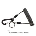 thumbnail image 2 of Cordón de bobina de pesca cuerda antipérdida cable de extensión interior herramientas para peces, 2 of 9
