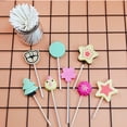 thumbnail image 4 of Toystoory Surtido de varillas de papel sólido para caramelos, 100 piezas, varillas de Chocolate, fabricación de postres, bricolaje, artesanía, accesorio Herramientas y accesorios para hornear 10cm Toystoory HA3265-01B, 4 of 6
