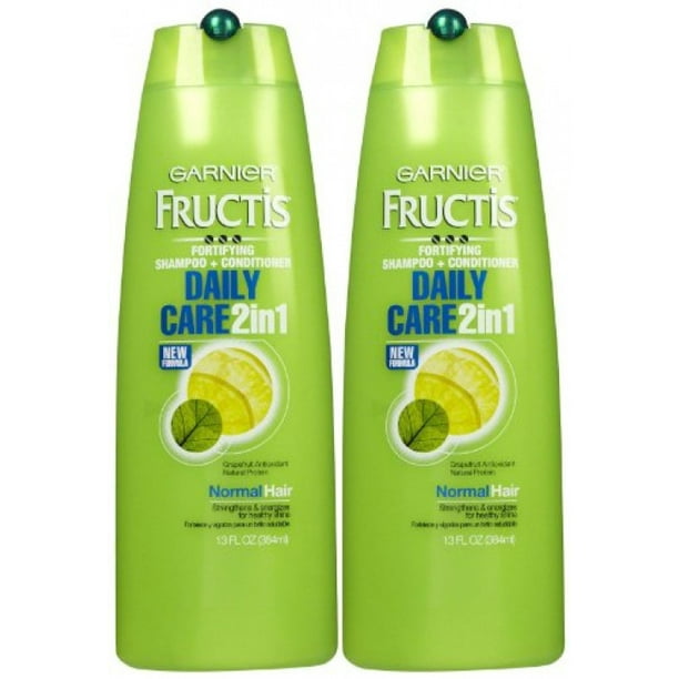 Garnier Fructis Daily Care 2in1 Shampoo & Conditioner 13 oz 2 pk