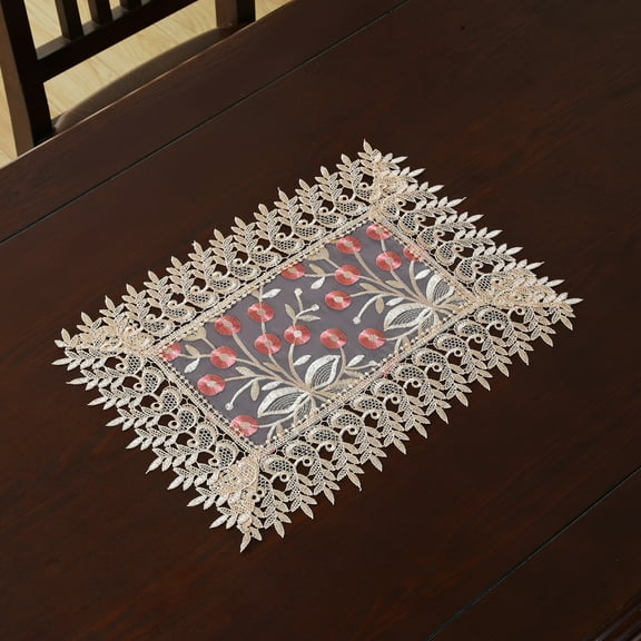 Lace Table Runner Long Macrame Table Runner Dresser Scarf for Bedroom Tables Dining, Wedding
