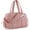 Dull Pink, variant on Gym Bag for Women, Duffle Bag for Travel with Wet Pocket, Lightweight Carry on Weekender Duffel, Water Resistant