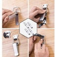 thumbnail image 4 of 4Pack Premium Cabinet Cam Locks Keyed Alike, Cam Lock Set, 4 of 4