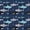 Navy 01, variant on Feelyou Watercolor Marine Animal Bed Sheets for Boys Girls, Dolphin Sea Turtle Shark Whale Ocean King Sheets, Blue, 4-Piece