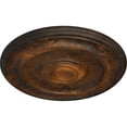 thumbnail image 3 of Ekena Millwork 19 3/4"OD x 1 1/2"P Kepler Traditional Ceiling Medallion (For Canopies up to 4 1/2"), Hand-Painted Rust, 3 of 5