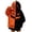 Orange_e, variant on Women Halloween Hoodies Oversized Flannel Pumpkin Long Sleeve Sweatshirts with Pockets Devil Expression Printing Funny Halloween Costumes