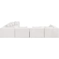 thumbnail image 3 of Meridian Furniture Stellar 152" Cream Chenille Fabric 7Pc. Modular Sectional, 3 of 9
