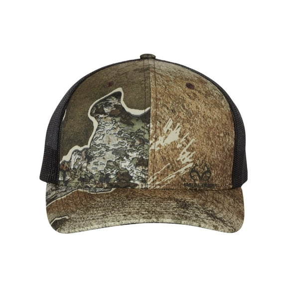 Richardson Patterned Snapback Trucker Cap | 112P