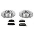 thumbnail image 3 of PowerStop Rear Z23 Evolution Sport Carbon-Fiber Ceramic Brake Pad and Drilled & Slotted Rotor Kit Fits: TOYOTA Select Models K5092, 3 of 10