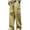 Kaki, variante sur cllios Pantalon Cargo en Sergé pour Hommes Taille Élastique à Cordon Pantalon Jogger Décontracté Jambe Droite Pantalon de Travail Pantalon Cargo de Sport