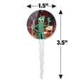 thumbnail image 6 of Gumby on Movie TV Set Cupcake Picks Toppers Decoration Set of 6, 6 of 7