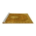 thumbnail image 2 of Ahgly Company Machine Washable Indoor Rectangle Persian Yellow Traditional Area Rugs, 6' x 9', 2 of 4