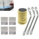 thumbnail image 1 of Kit de reparación de cámara de aire kit de palanca de neumáticos Kit de reparación de cámara de aire de tamaño compacto 39 piezas para neumáticos ordinarios ANGGREK Otros, 1 of 8