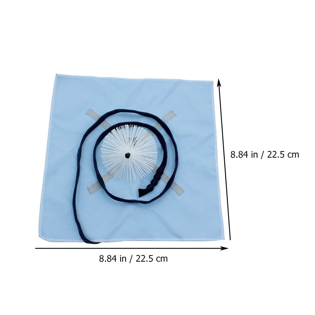 Saxophone Swab Alto Sax Cleaning Brush Pull Through Cloth Cleaning Tool