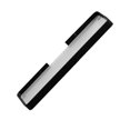 thumbnail image 2 of Rectangular Wall Storage Shelf 30Cm Punch Free Organizer Suitable For Kitchen Bathroom Bedroom In Black 1Set, 2 of 3