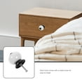 thumbnail image 4 of BRIGHTFUFU 5pcs Decorative Drawer Knobs White Wardrobe Delicate Finish, 4 of 7