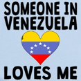 thumbnail image 2 of CafePress - Someone In Venezuela Loves Me Body Suit - Baby Light Bodysuit, Size Newborn - 24 Months, 2 of 4