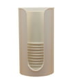 thumbnail image 2 of Walbest Modern Acrylic Compact Small Disposable Paper Cup Dispenser, Dust-proof Storage Holder for Rinsing Cups on Bathroom Vanity Countertops, Cups not Included, 2 of 7