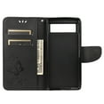 thumbnail image 6 of Feishell Wallet Case for Google Pixel 6a,Retro PU Leather Butterfly Embossed Pattern Full Protection Anti-Scratch Shockproof Magnetic Clasp Flip Holder Card Slots & Cash Pocket Phone Cover,Black, 6 of 6