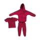 thumbnail image 1 of Figura a escala 1:12, ropa, disfraz, sudadera con capucha y pantalones, conjunto de figuras de acción rojo, 1 of 7