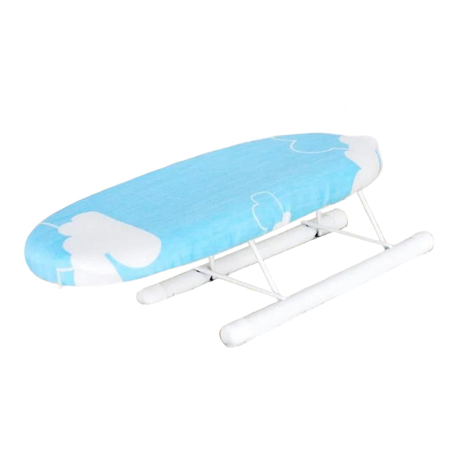 Mini Ironing Board Foldable Sleeve Cuffs Collars Removable Washable for  Laundry blue - Walmart.com
