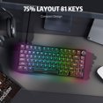 thumbnail image 2 of Teclado Gaming RK ROYAL KLUDGE R75 Cableado Mecánico 75%, 2 of 9