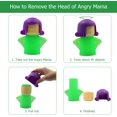 thumbnail image 4 of Angry Mama Limpiador a vapor para microondas, limpiador de microondas, manchas de suciedad en minutos con vinagre y agua (verde) ER, 4 of 5
