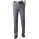 thumbnail image 2 of Pantalones largos para hombre, lisos, informales, de negocios, con bolsillos, para exteriores, con botones y cremallera, de poliéster., 2 of 7
