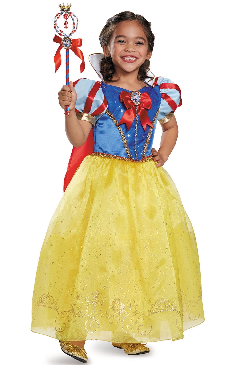 Details about   Deluxe Disney Dream Big Snow White Princess Costume Girls Fancy Dress  XS-MD