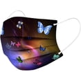 thumbnail image 4 of HUGFEGWE 50 Pcs Butterfly Disposable Face_Masks for Adults,Breathable Disposable Facemasks with Butterflies Designs CJB91-40414, 4 of 7