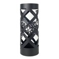 thumbnail image 1 of Mango Steam 22" Black Round Ivy Metal Large Umbrella Stand for Entryway & Living Room, 1 of 2