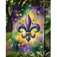 thumbnail image 3 of Fleur de lis Mardi Gras Garden Flag 11.25 in x 15.5 in, 3 of 5