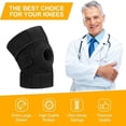 thumbnail image 2 of 2 pcs Black Neoprene Patellar Knee Brace-KNEE PROTECTOR, 2 of 5