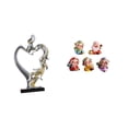 thumbnail image 1 of Figuras de pareja romántica y dios de . Estatuas coleccionables únicas para dormitorio, boda, estantería, hogar y decoración para fiestas de, 1 of 8
